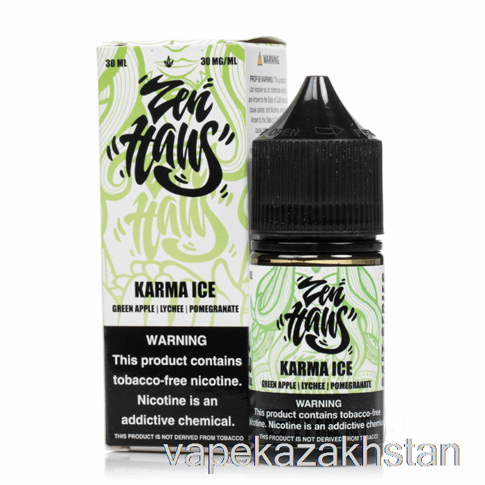 Vape Kazakhstan Karma ICE - Zen Haus Salts - 30mL 30mg